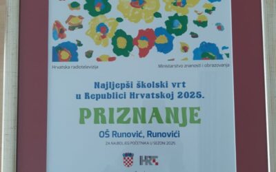 Novo priznanje školskom vrtu