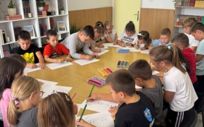 Naši prvašići otkrivaju čaroliju knjižnice